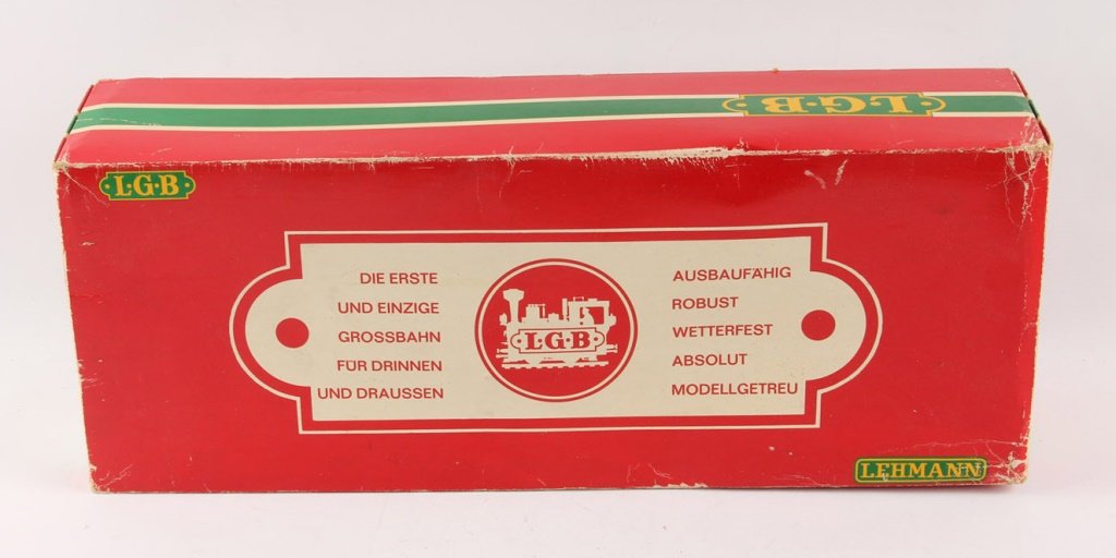 LGB 2015D STEAM LOCO 0-4-0 W/TENDER: LGB 2015D STEAM LOCO 0-4-0 W/TENDER Includes original box. Shipping / Pickup: We Can Ship This Item Lot Location: #1 - Manor's Gallery