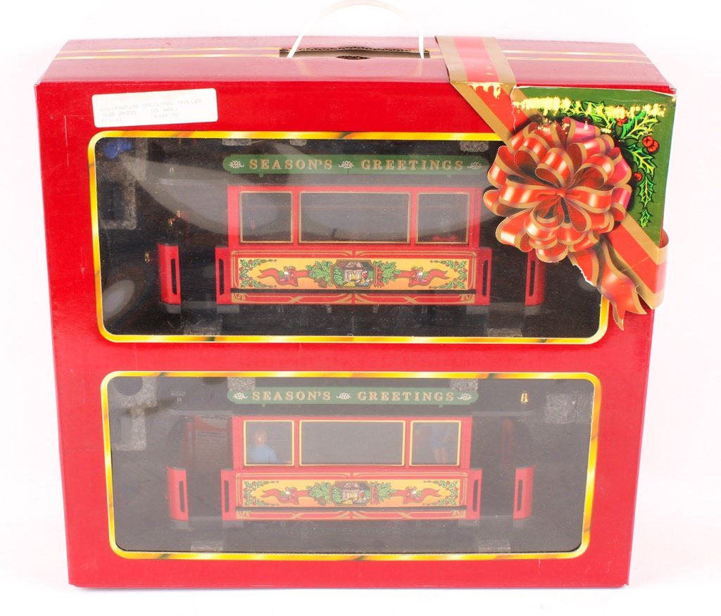 LGB TRAINS CHRISTMAS TROLLEY SET 20355 (1 of 1)