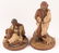 TWO TOM CLARK NATIVE AMERICAN WOOD CARVINGS