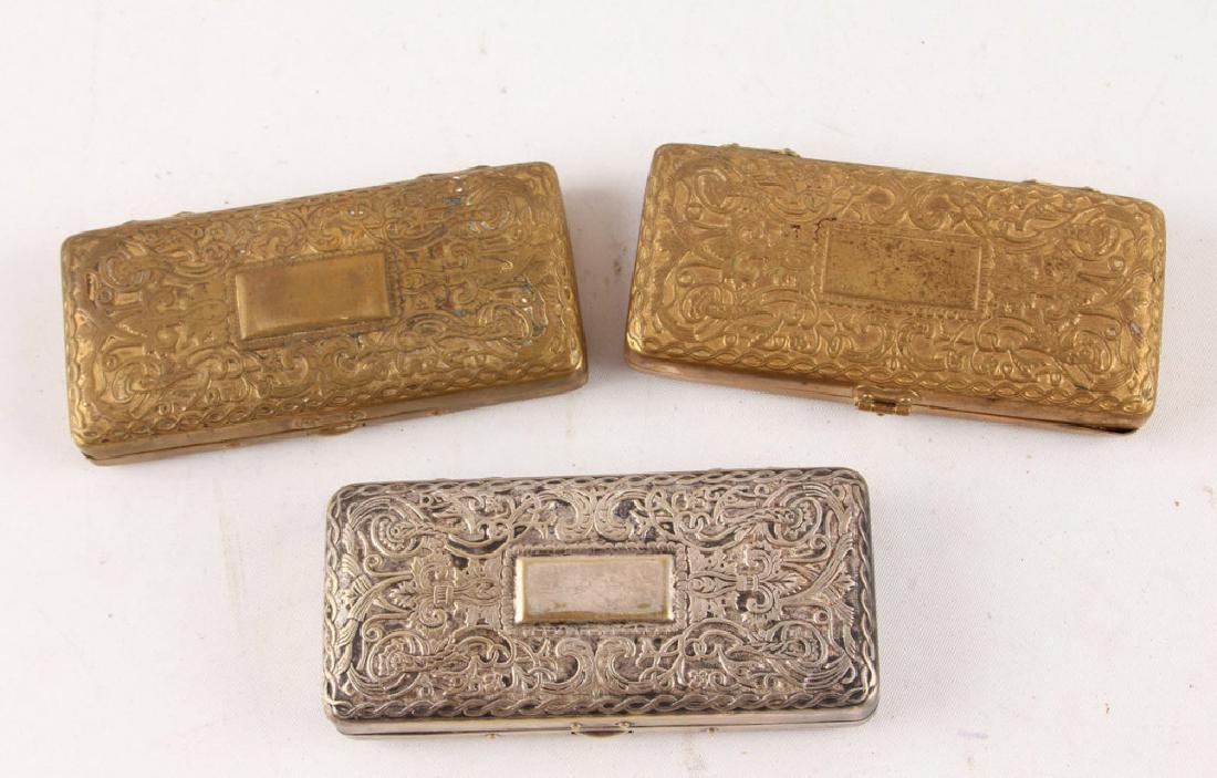 LOT OF 3 KING GILLETTE EMPIRE POCKET SAFETY RAZORS (1 of 4)