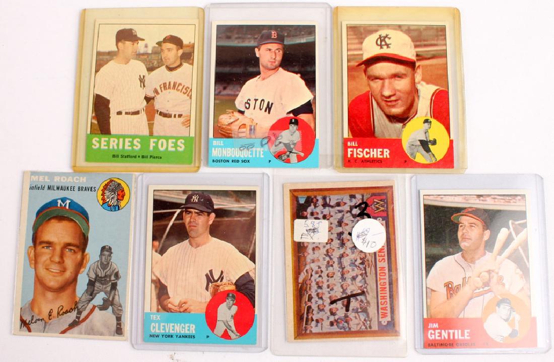 LOT OF TOPPS BASEBALL CARDS: 1970S (1 of 6)