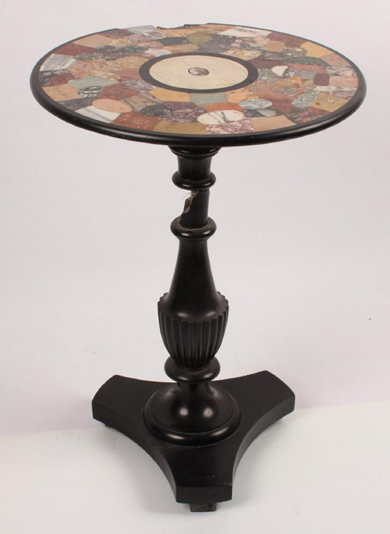 PIETRA DURA TABLE ROMAN COLOSSEUM MICRO MOSAIC (1 of 5)