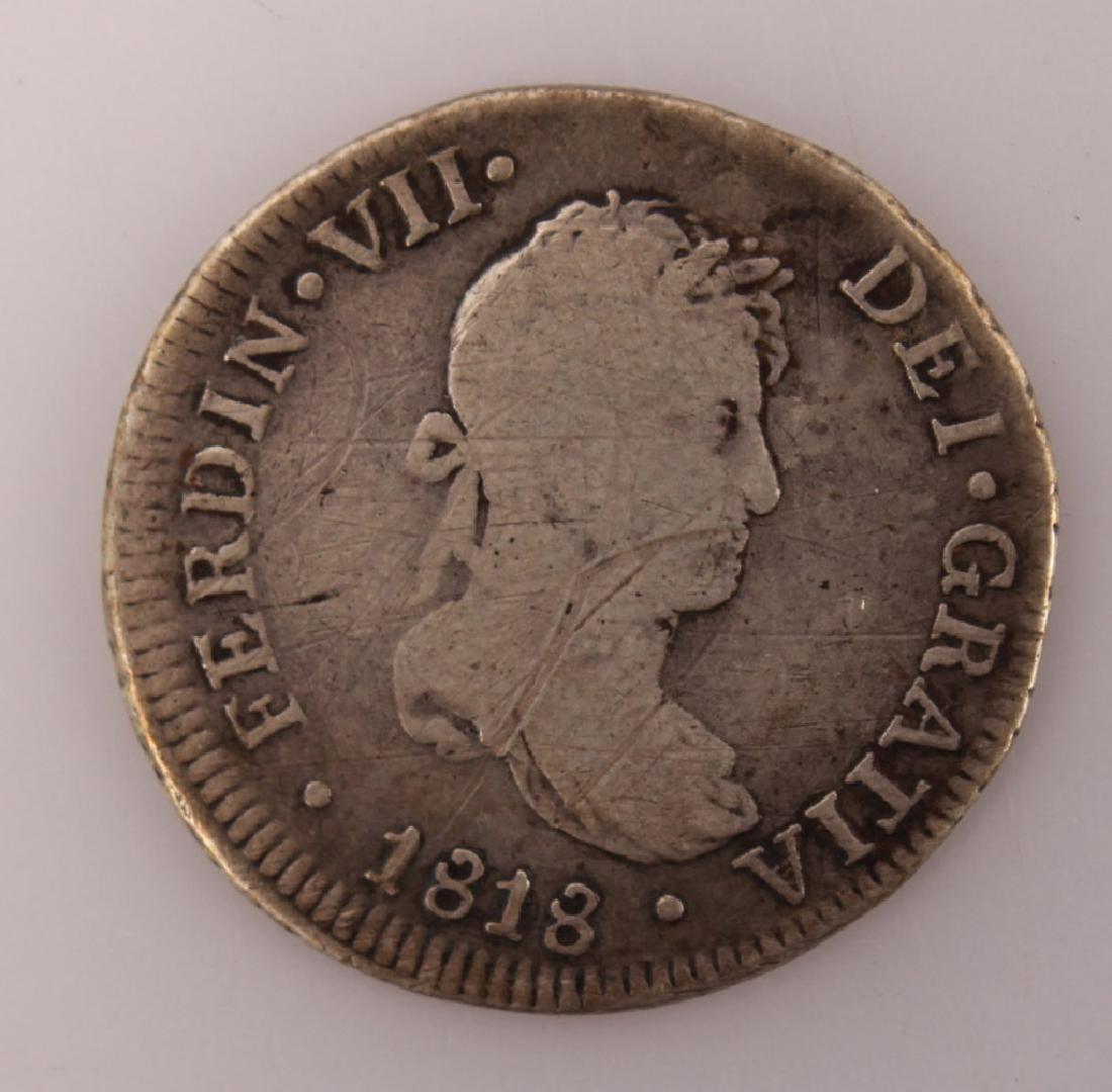 1818 PERU MINT FERDIN SILVER 8 REALES (1 of 2)
