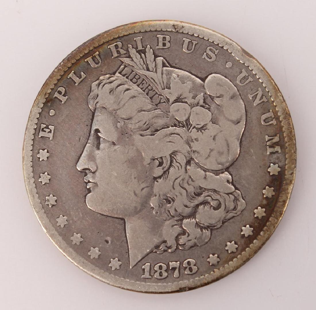 1878 CARSON CITY MORGAN SILVER ONE DOLLAR COIN (1 of 2)