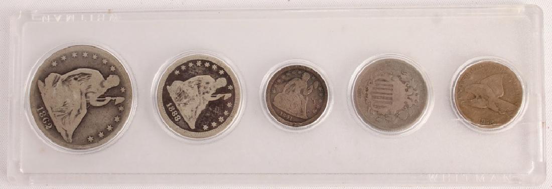 MIXED EARLY TYPE COIN 1 CENT - 50 CENT SET (1 of 4)
