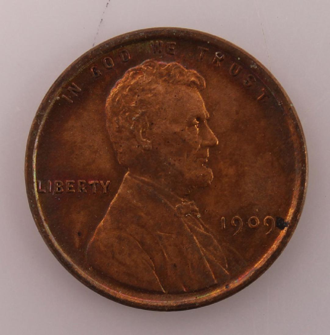 1909 VDB LINCOLN WHEAT 1 CENT (1 of 2)