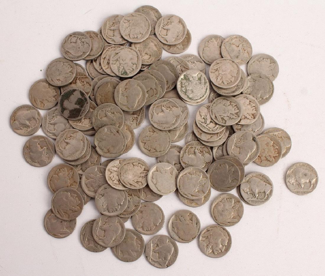 LARGE GROUPING OF LIBERTY V NICKELS 16OZT (1 of 5)