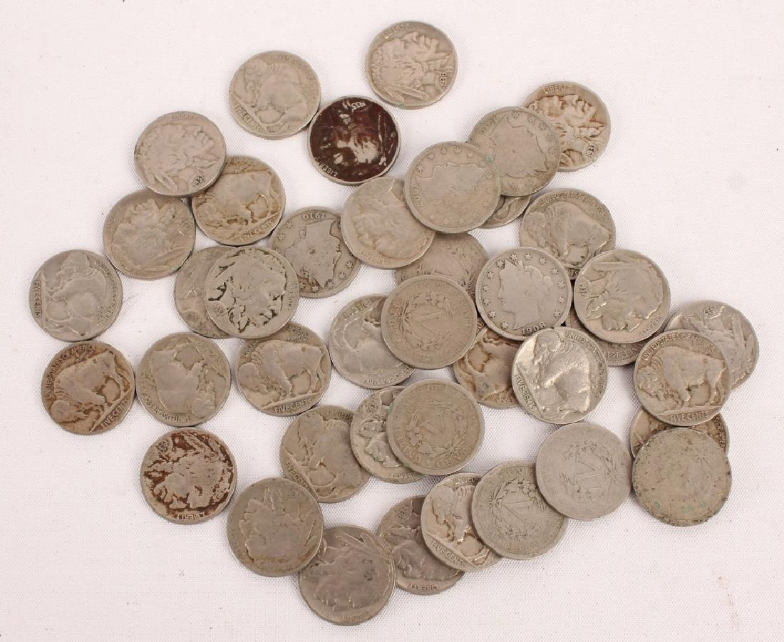 LARGE GROUPING OF BUFFALO NICKELS 6.5OZT (1 of 5)