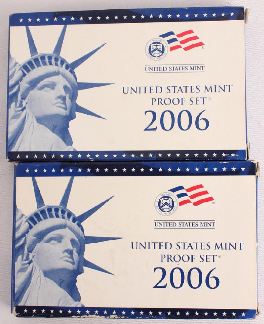 TWO 2006 UNITED STATES MINT PROOF SETS (1 of 2)