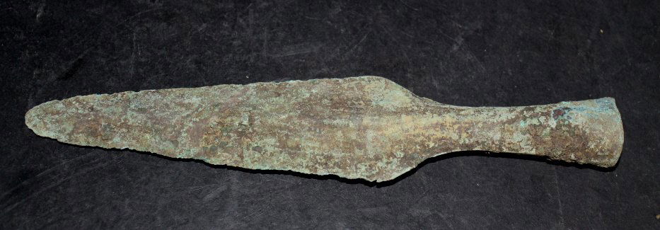 Zhangguo Warring States Period Metal Spear Head (1 of 2)