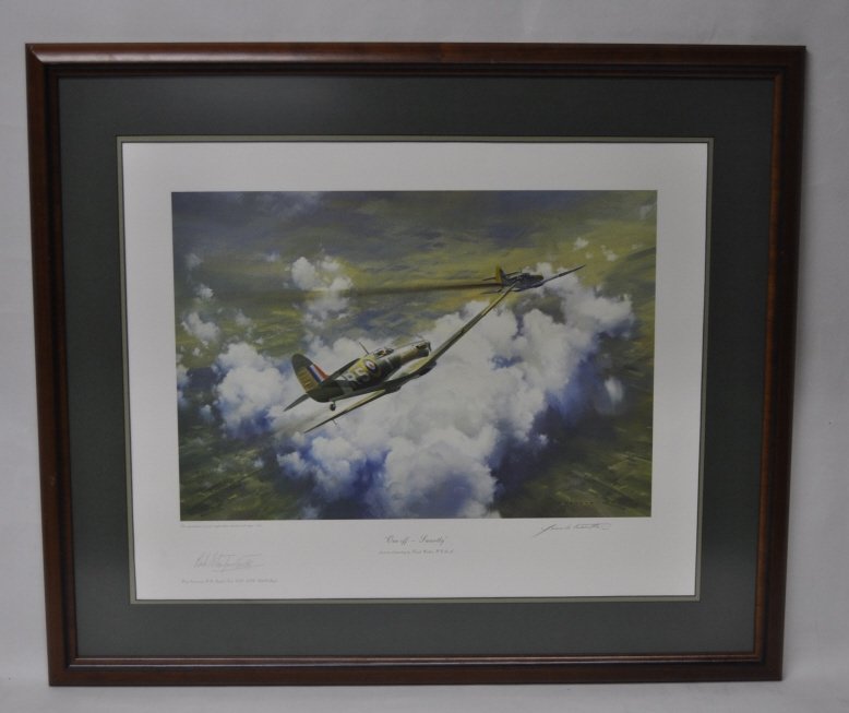 FRANK WOOTON (United Kingdom, 1911-1998): One-Off Smartly Ed. #144/650 Size: 34" x 28 1/2" (frame dimensions)