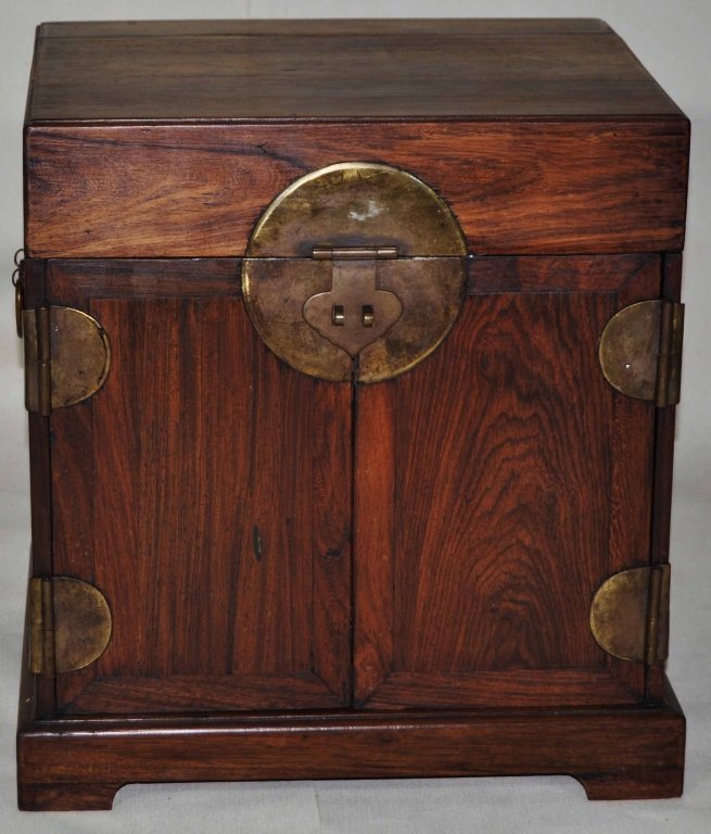 Chinese Huanghuali Dresser Box (1 of 3)