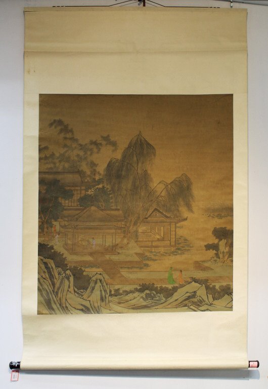 Chinese Scroll Painting - Landscape (1 of 1)