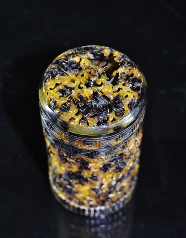 Lidded Tortoise Shell Box (1 of 3)