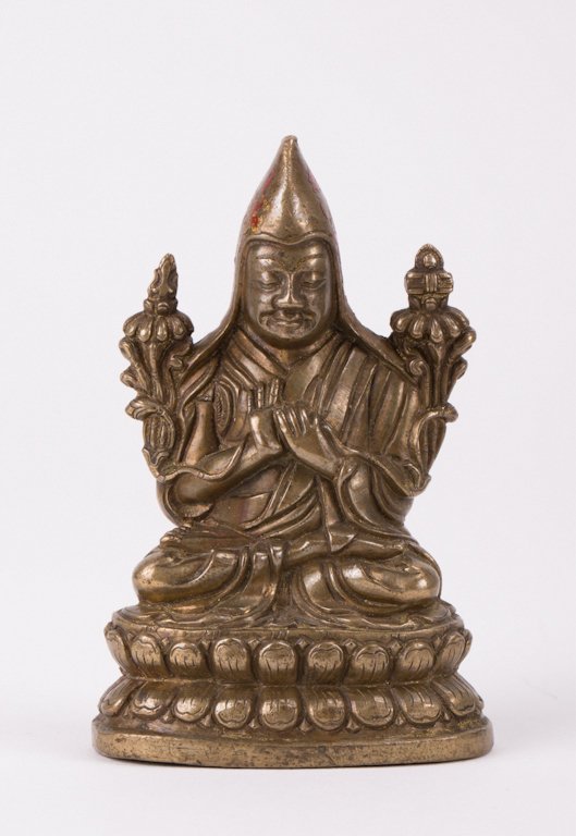 TIBETAN BRONZE TSONGKHAPA (1 of 3)