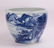 CHINESE BLUE WHITE PORCELAIN FISHBOWL
