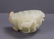 CHINESE CELADON JADE CARVED LOTUS - 2