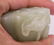 CHINESE CELADON JADE CARVED LOTUS - 5