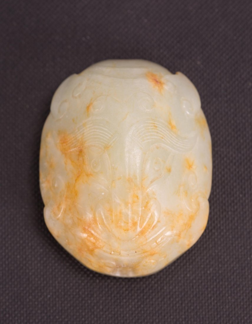 CHINESE NEPHRITE JADE TOGGLE (1 of 4)