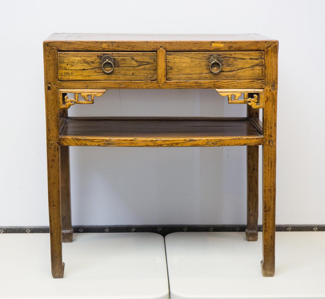 CHINESE ELMWOOD TABLE (1 of 9)