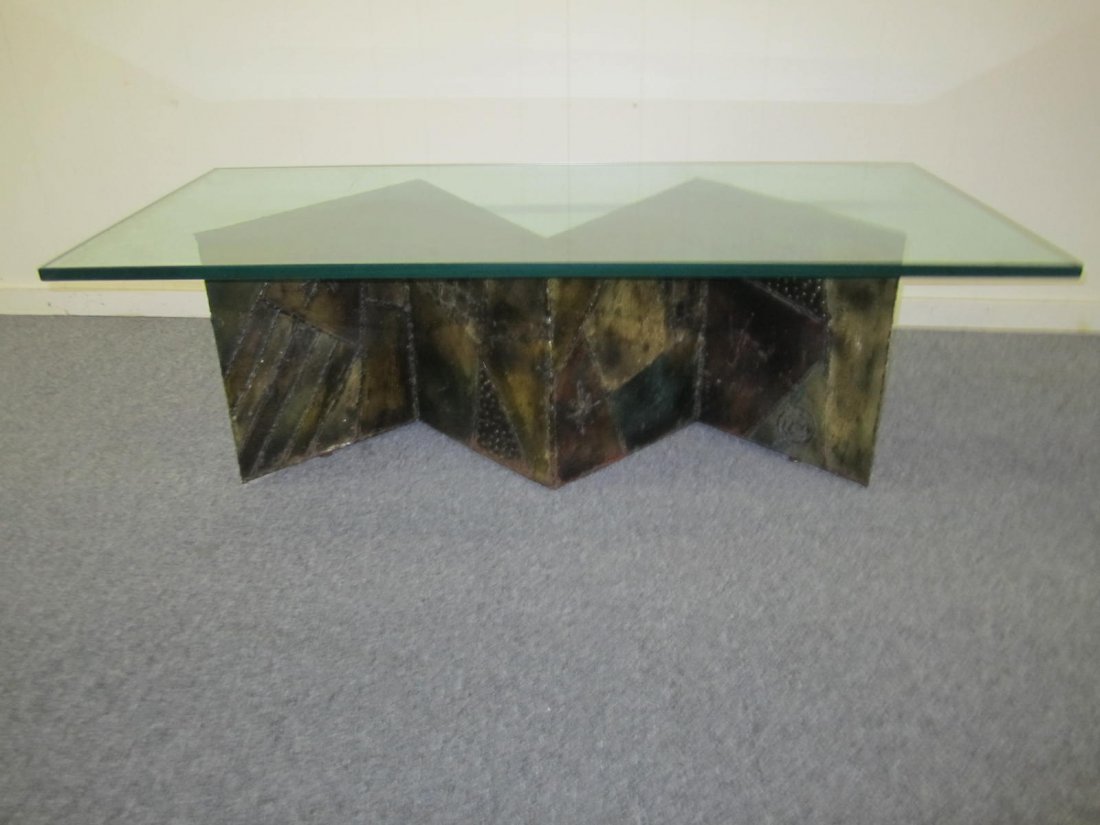 Paul Evans Welded Zigzag Shaped Coffee Table (1 of 7)