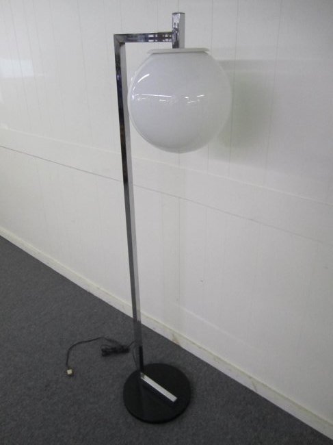 Modern Chrome Sonneman style Ball Globe  Floor Lamp (1 of 6)