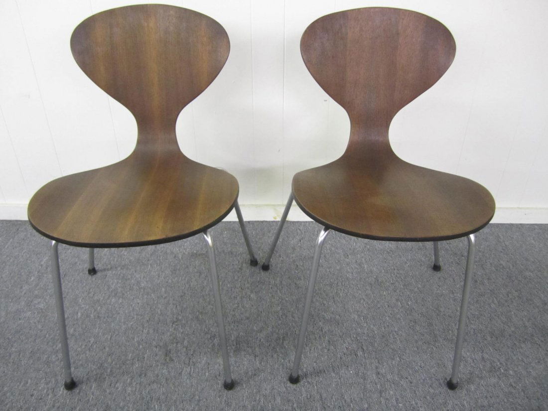 Nice Pair Plycraft Cherner Chairs With Metal Legs (1 of 4)