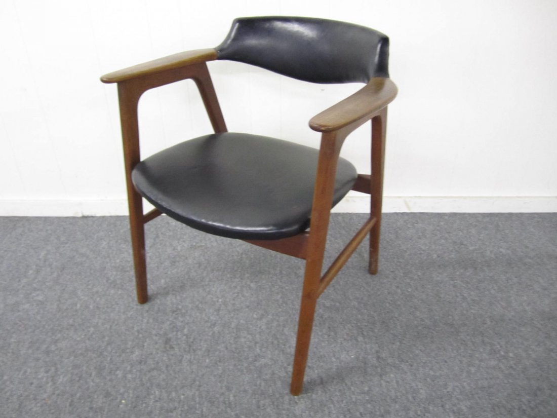 Danish Modern Teak Desk Chair (1 of 4)