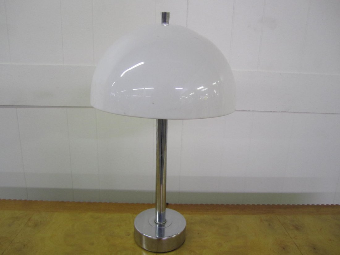 Panton style White Domed Lamp Laurel (1 of 4)