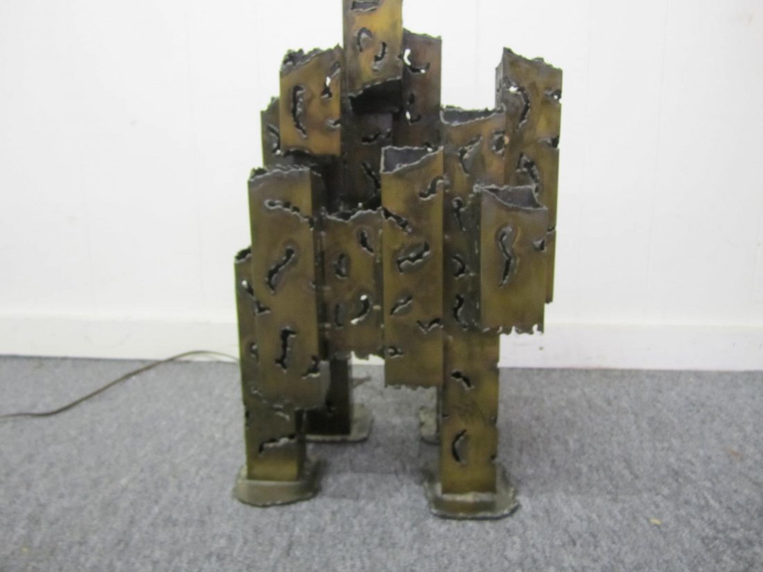 Fantastic Brutalist Silas Seandel style Lamp (1 of 5)