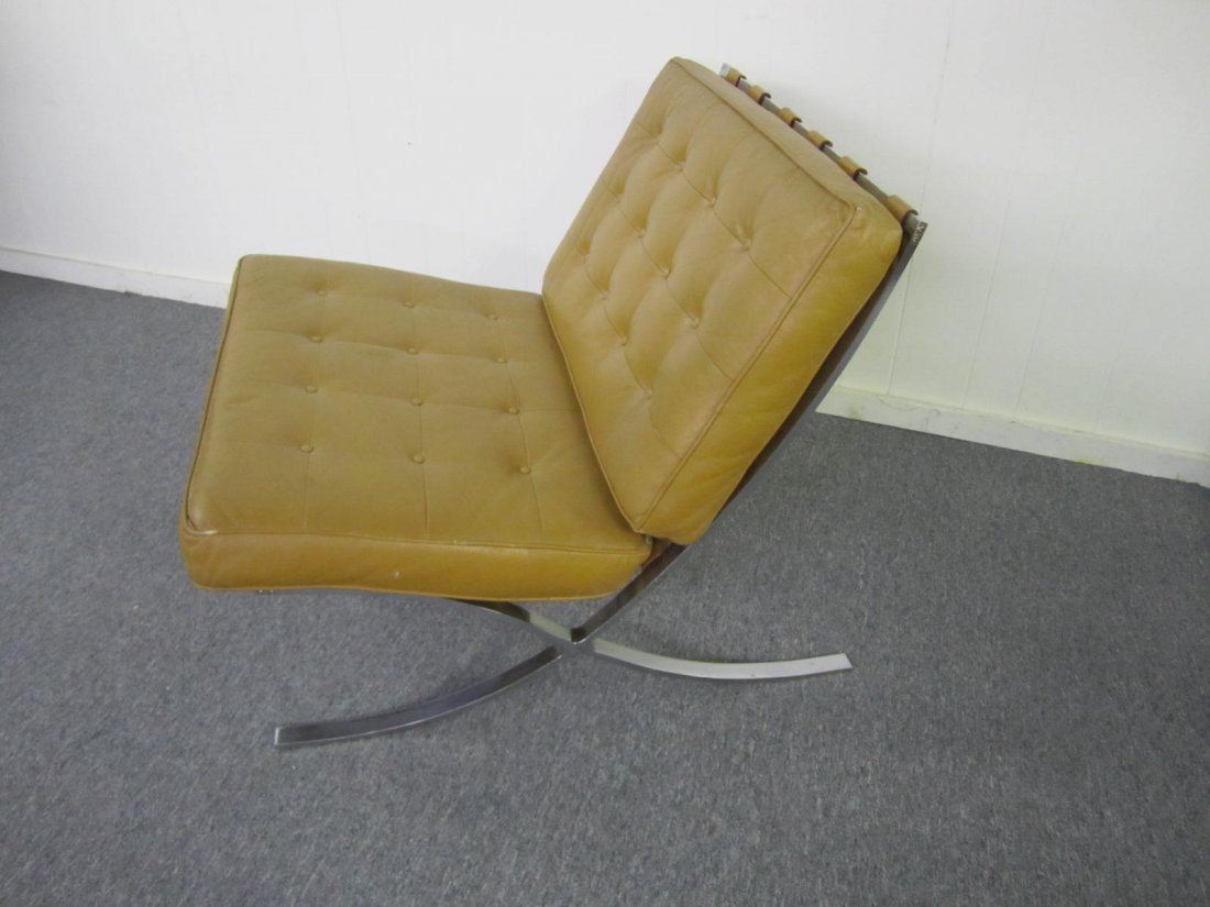 Le Corbusier Barcelona style Chrome Lounge Chair (1 of 5)