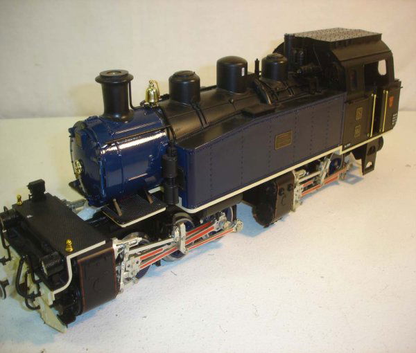 ABT: LGB #2085D 0-6-6-0 Mallet/Royal Blue: Paul V. Ambrose and Drew J. Bauer present: This is the #2085D 0-6-6-0 Mallet Tank Steam Engine that LGB made in G Scale in the middle 1980s. Dark Blue and Black Variation. Our Opinion is that it is ge