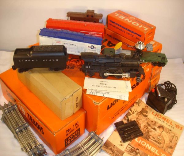 1961 lionel train set discount