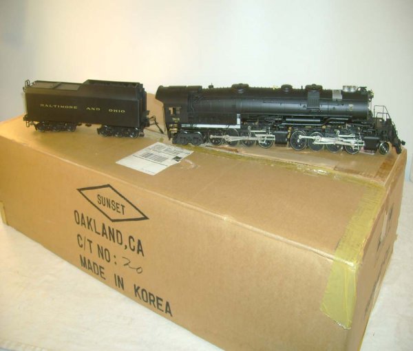 ABT: 3rd Rail Brass: #7615 2-8-8-4 B&O EM-1 /OB