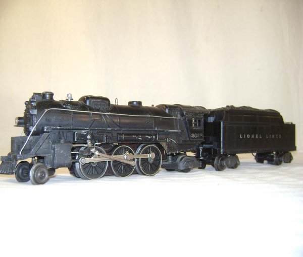 ABT: Lionel #2026/2466WX Steam & Tender - 2