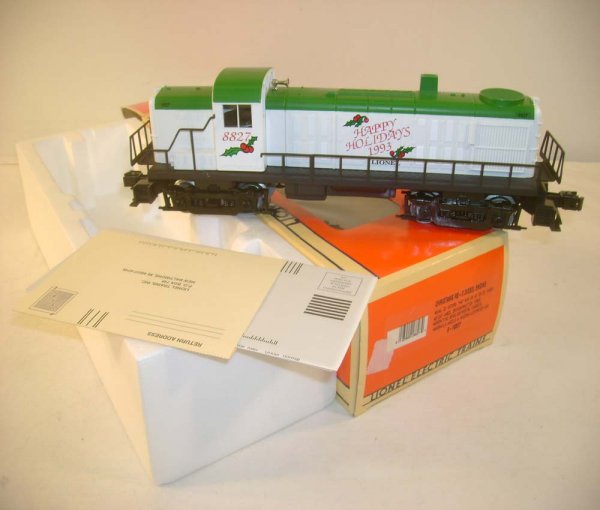 ABT: Mint Lionel #18827 Christmas RS-3 Diesel/OB