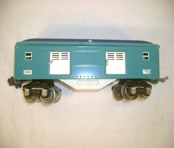 ABT: Lionel #603/607/607/608 Blue Comet Passenger Ca - 6