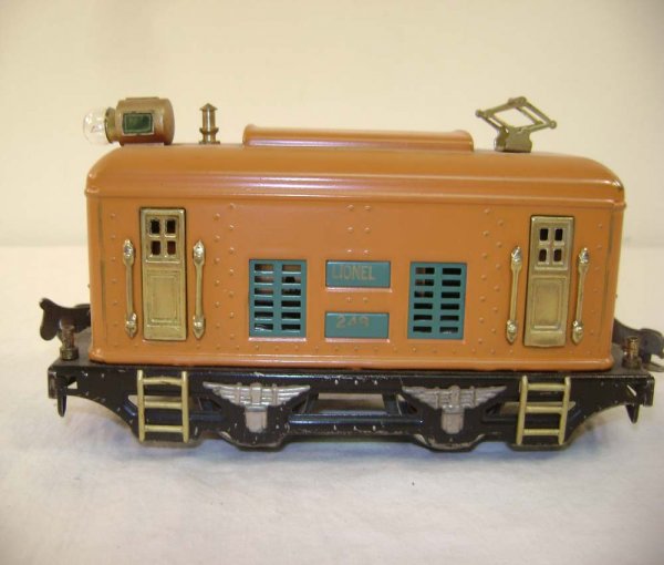 ABT: Lionel #248 Orange Electric w/#629/630 Passenge - 2