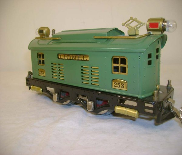 ABT: Lionel #253 Peacock Electric Engine (R) - 4