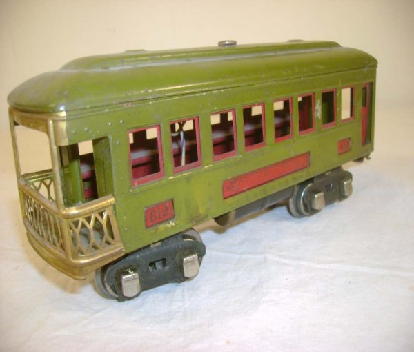 ABT: Lionel #610/610/612 Olive Green Passenger Cars - 8