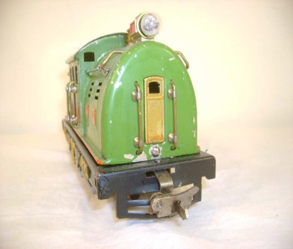 ABT: Lionel #254E Pea Green Electric Engine w/Orang - 6