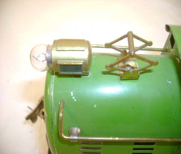 ABT: Lionel #254E Pea Green Electric Engine w/Orang - 8