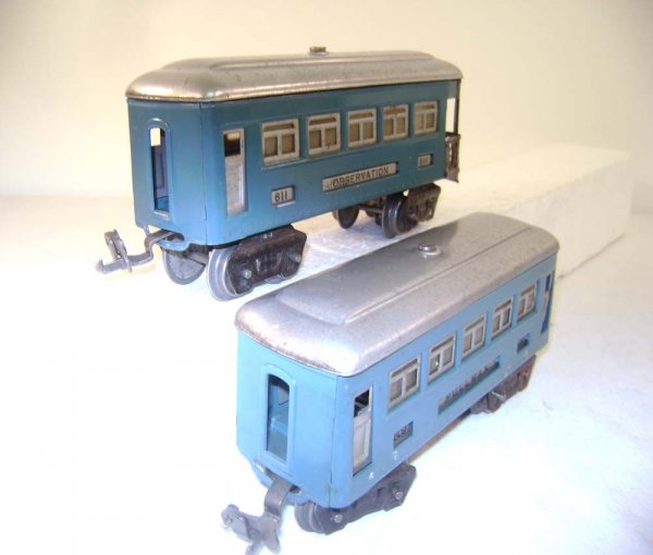 ABT: Lionel #609/609/611 Blue/Silver Passenger Cars - 7