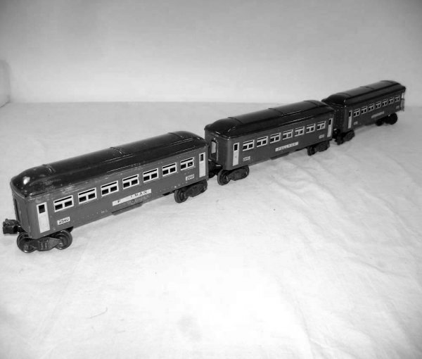ABT: Lionel #2640/2640/2641 Two-tone Green Passenge