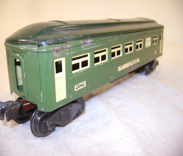 ABT: Lionel #2640/2640/2641 Two-tone Green Passenge - 5
