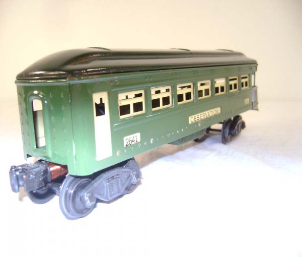 ABT: Lionel #2640/2640/2641 Two-tone Green Passenge - 9