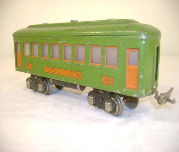 ABT: Lionel #610/610/612 Pea Green/Orange Passenger - 4