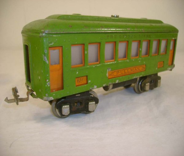 ABT: Lionel #610/610/612 Pea Green/Orange Passenger - 5