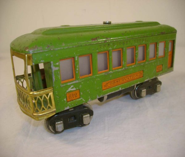 ABT: Lionel #610/610/612 Pea Green/Orange Passenger - 8