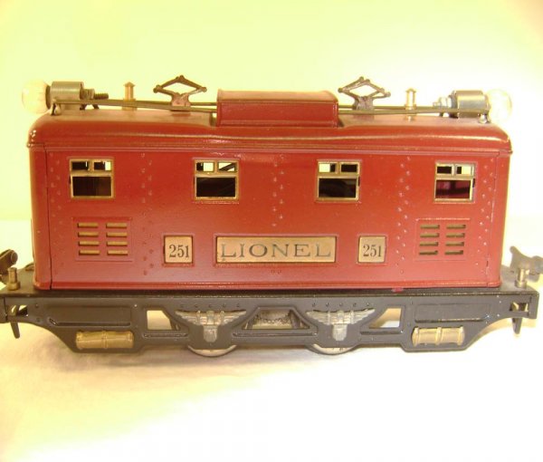ABT: Lionel #251 Dark Red Electric (R) - 2